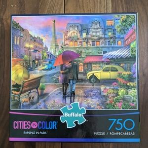 Buffalo raining in Paris 750 piece puzzle